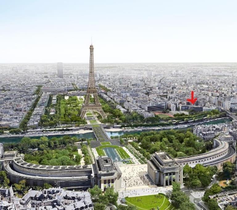 Appartamento 2 Pieces De Charme Bir-hakeim Tour Eiffel 2'