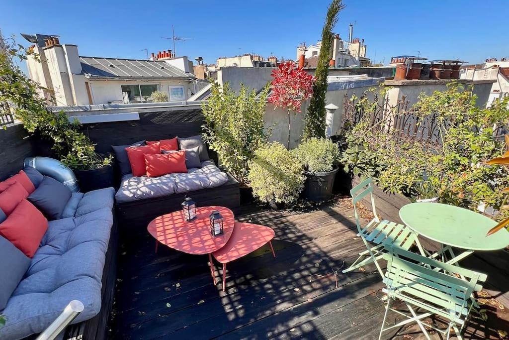Rooftop Triplex With Garden At Notre Dame Apartment Paris