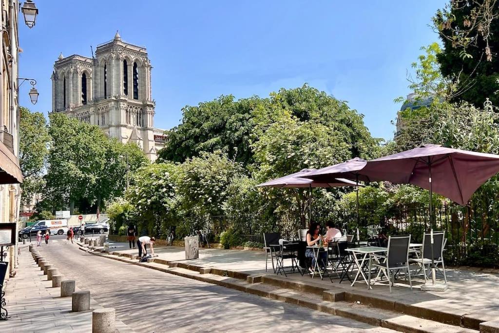 Apartment Rooftop Triplex With Garden At Notre Dame Paris