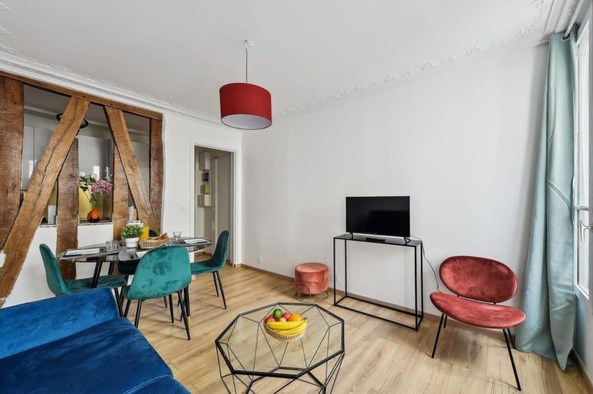 Montmartre & Abbesses - 2br - Cityapartmentstay Appartamento