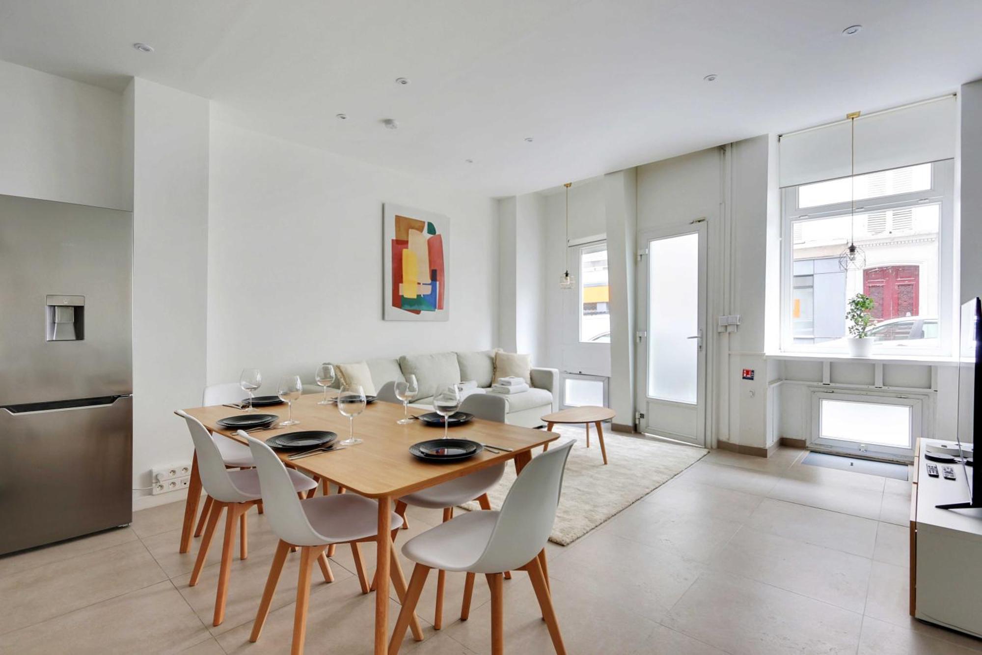 Apartment Cosy - 1br-6p - Batignolles Paris