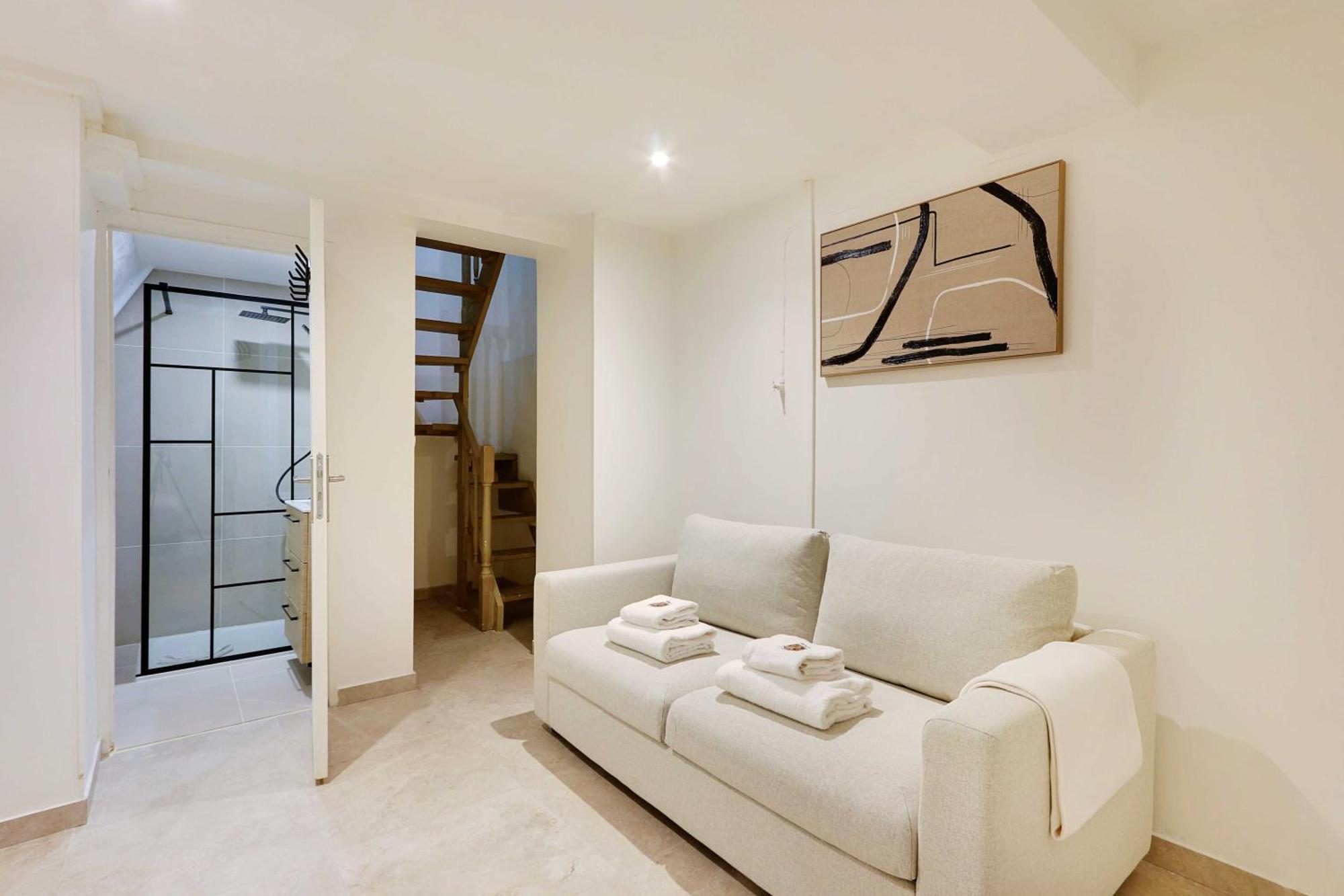 Cosy - 1br-6p - Batignolles Apartment Paris