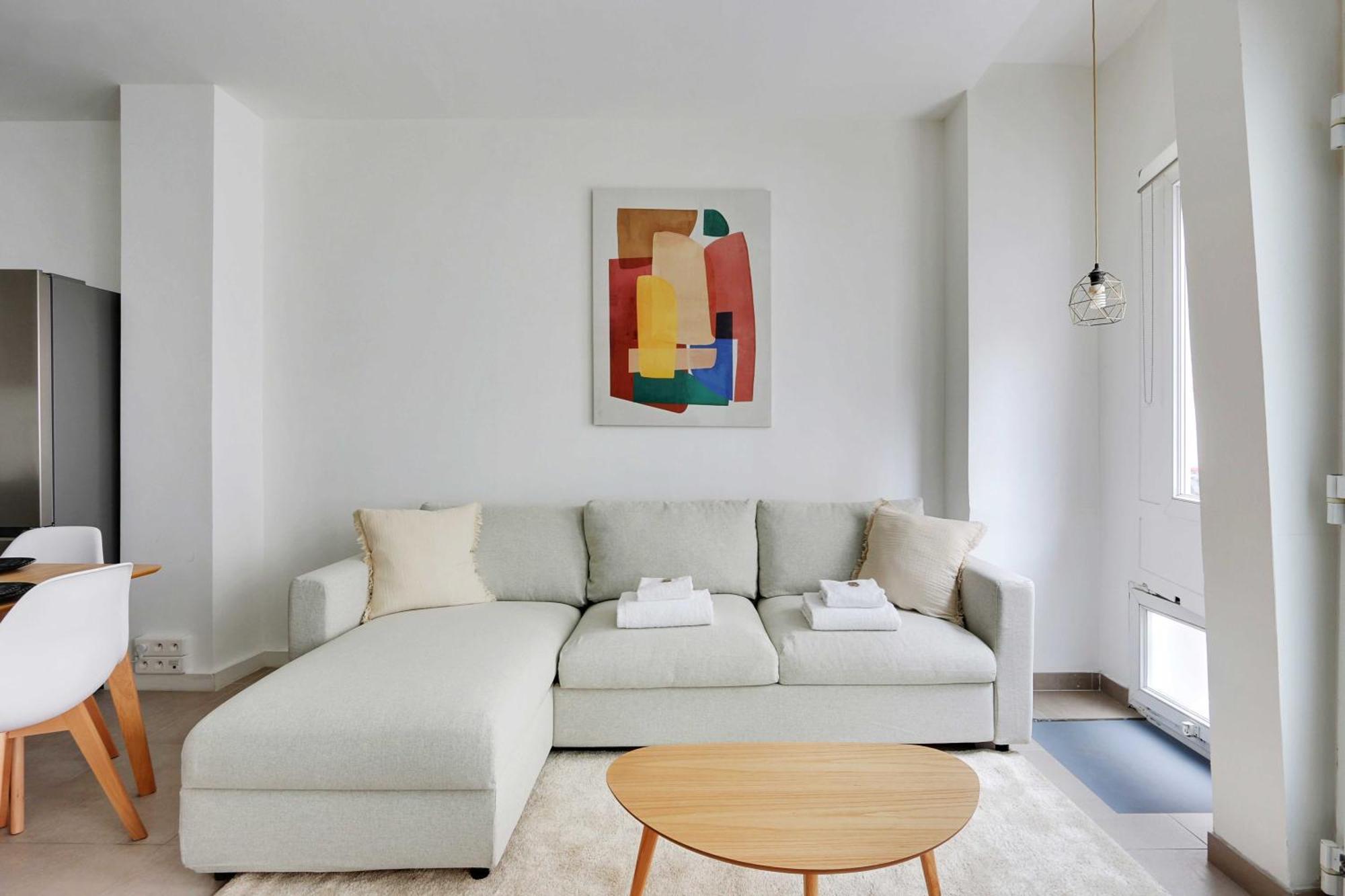 Apartment Cosy - 1br-6p - Batignolles *