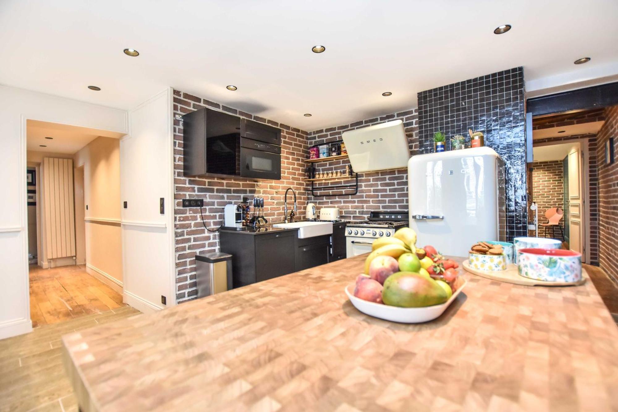 Appartamento Charming 3br Montorgueil Republique *