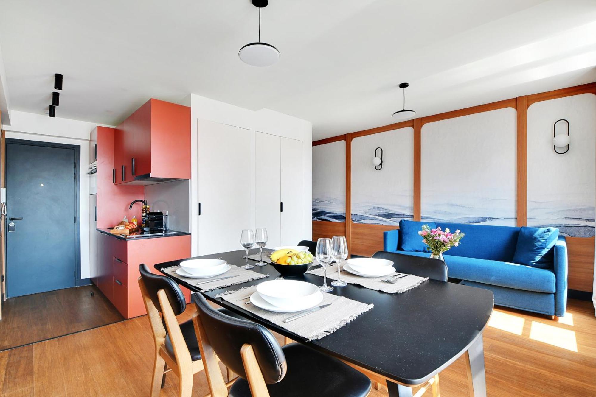 Sereners - Charming Serviced - Bastille Apartment Paris