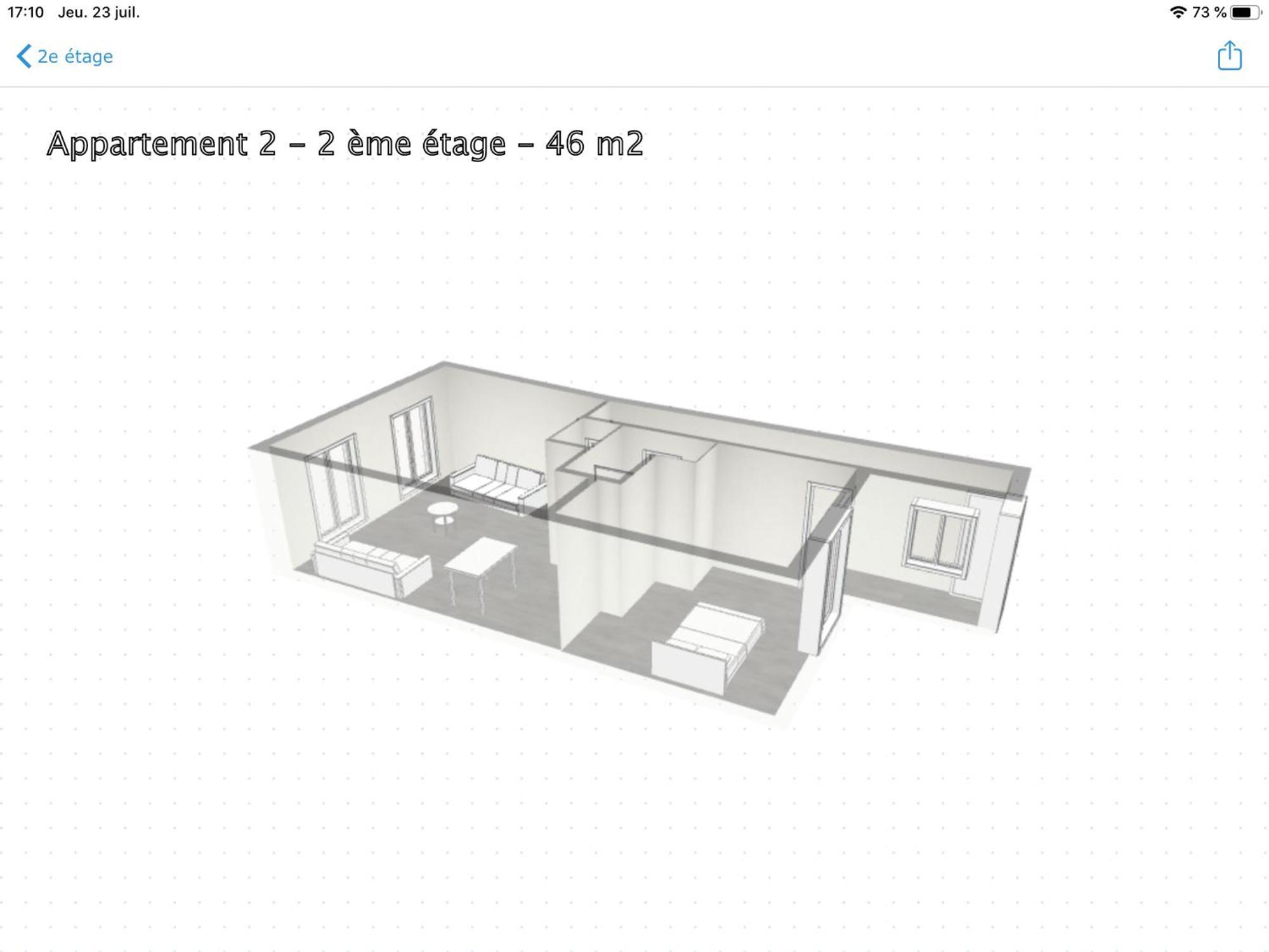 Clair Et Lumineux Au Centre De Appartamento Parigi
