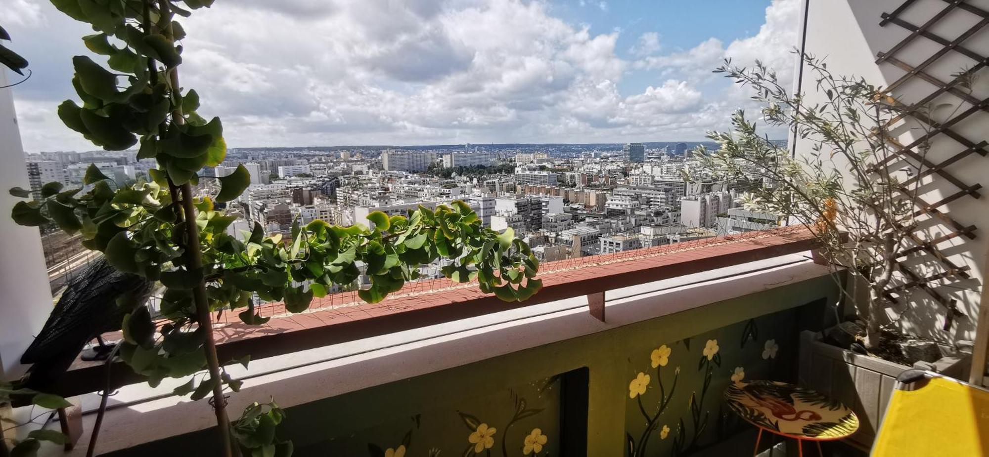 Vue Tour Eiffel - Piscine Privee Rooftop Appartamento