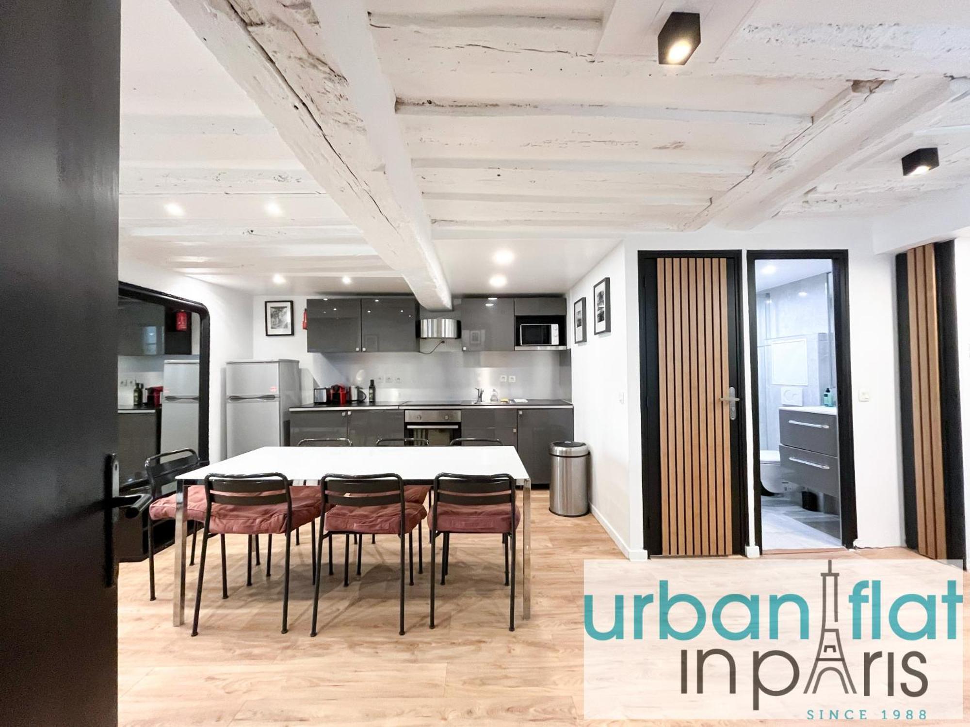 100 - Luxury 2 Bedroom - Beaubourg Marais