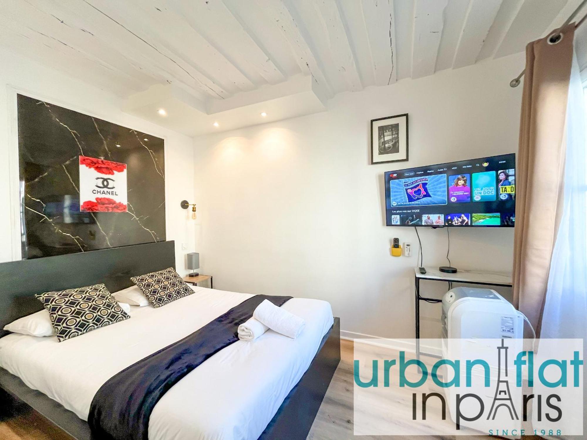 100 - Luxury 2 Bedroom - Beaubourg Marais Appartamento