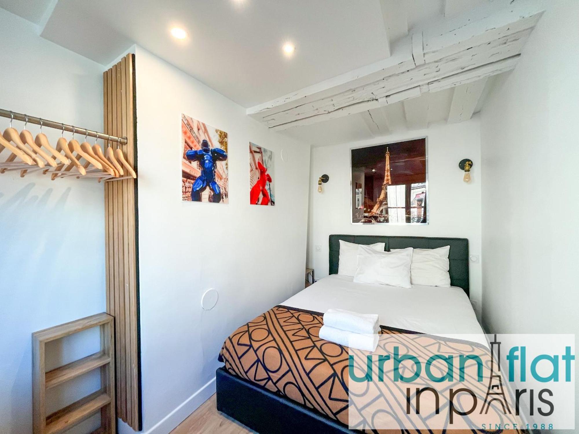 100 - Luxury 2 Bedroom - Beaubourg Marais Appartamento *