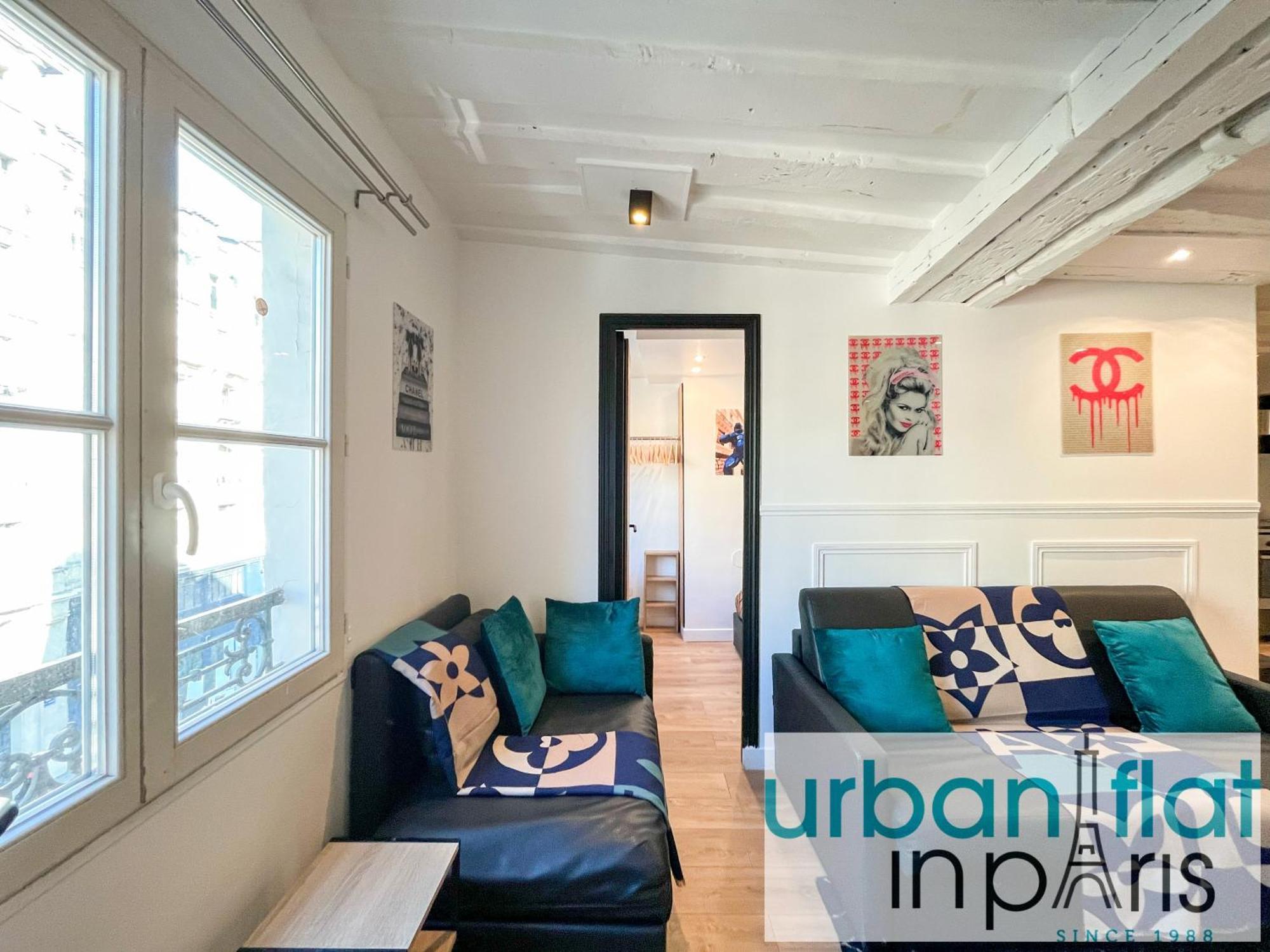 100 - Luxury 2 Bedroom - Beaubourg Marais Parigi