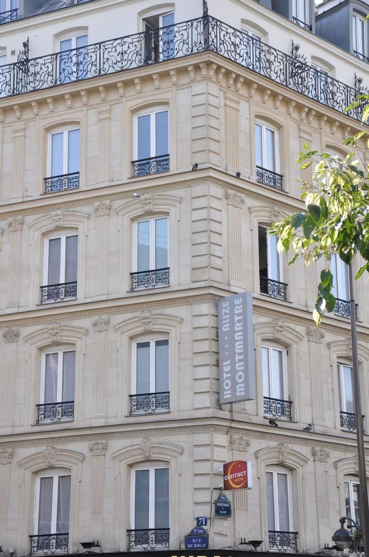 Contact Alizé Montmartre Hotel 3*